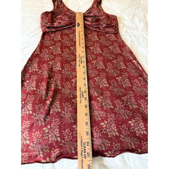 Cider Baby doll M  Floral V-Neck Sleeveless Midi Dress Romantic Euro Summer y2k - Picture 12 of 15